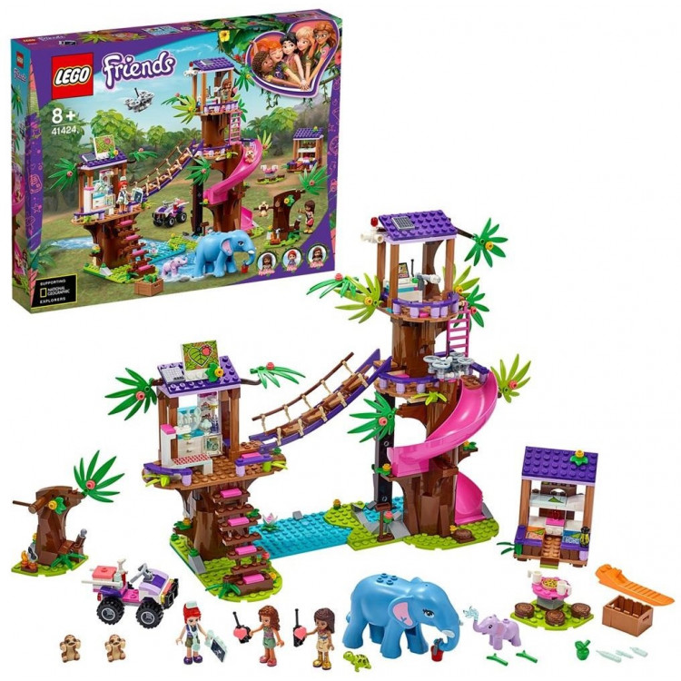 LEGO Friends základňa záchranárov v džungli 